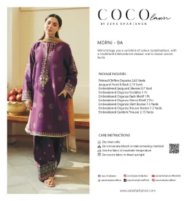 09A -MORNI -  COCO LAWN UNSTITCHED 24