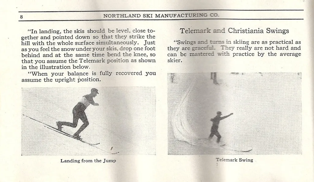 1923 Northland Ski Manufacturing Company Brochure