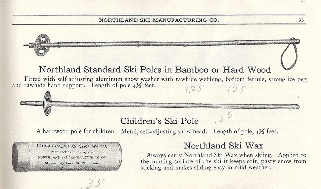 1923 Northland Ski Manufacturing Company Brochure