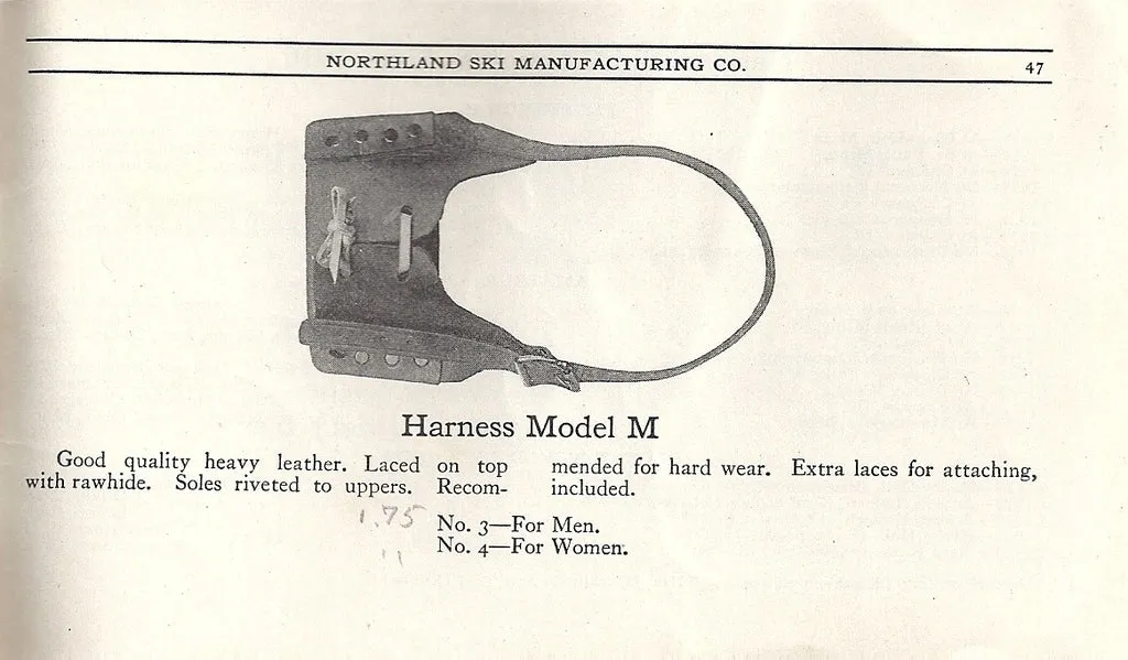 1923 Northland Ski Manufacturing Company Brochure