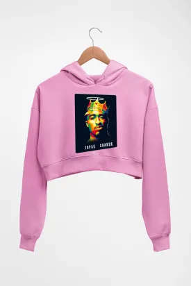 2Pac Tupac Crop HOODIE FOR WOMEN