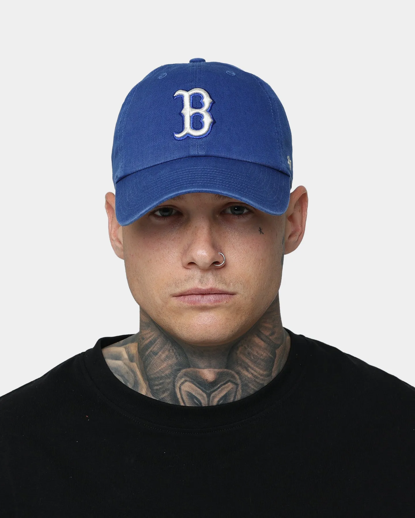 47 Brand Boston Red Sox 'Classic Royal' Clean Up Strapback Royal/Natural