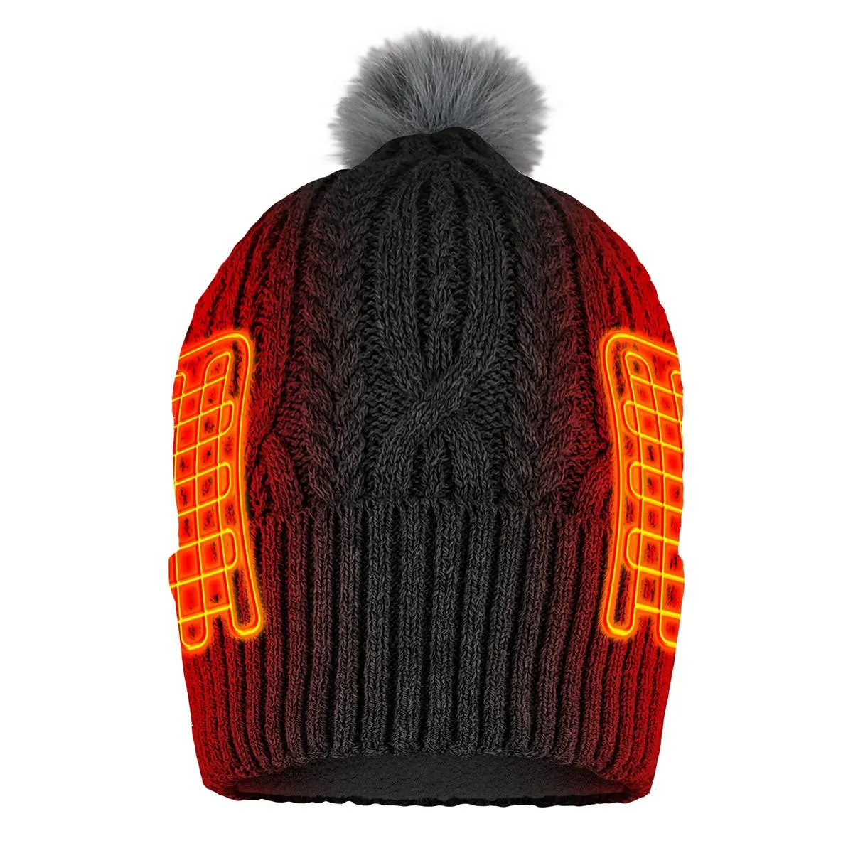 ActionHeat 5V Battery Heated Cable Knit Hat