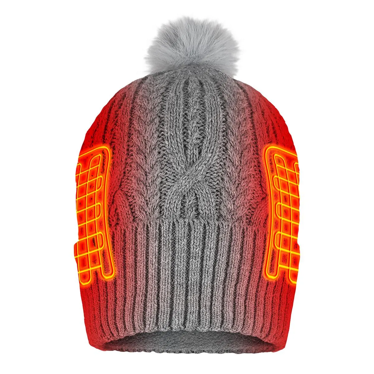 ActionHeat 5V Battery Heated Cable Knit Hat