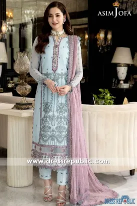 Asim Jofa Chiffon Suit