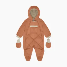 Benji Snowsuit Bebe, Quilted - Spice (6-12M)