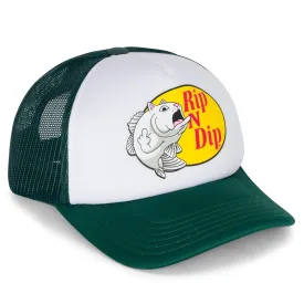 Catfish Trucker (Hunter Green/White)