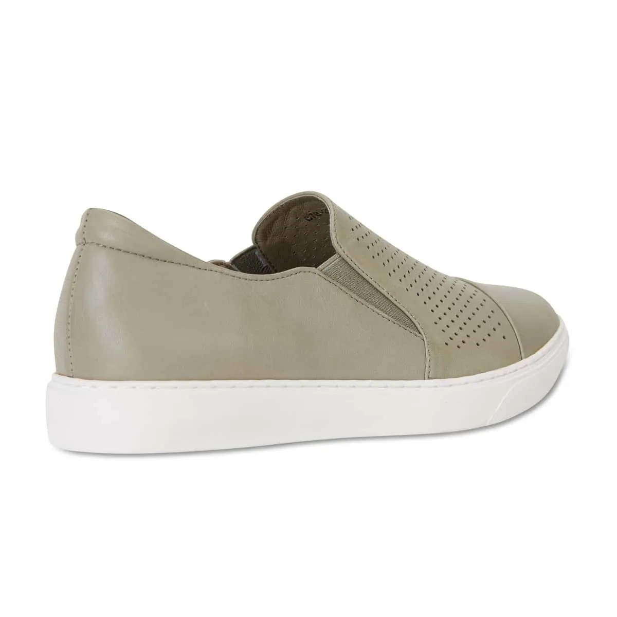 Celina Sneaker in Khaki Leather