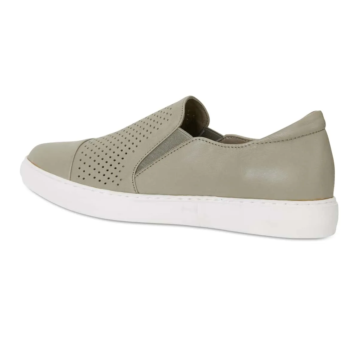 Celina Sneaker in Khaki Leather