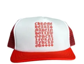 Chrome Hearts Eyechart Trucker Hat