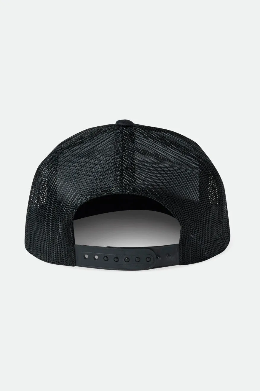 Coors Griffin Trucker Hat - Black/Black