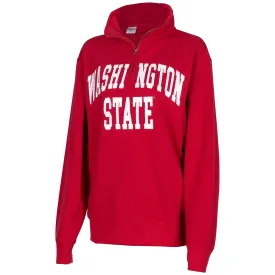 Crimson Unisex Washington State 1/4 Zip-Up