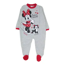 Disney Fleece Lined Side Zip Up Footed Sleeper - Minnie Perfect Trends