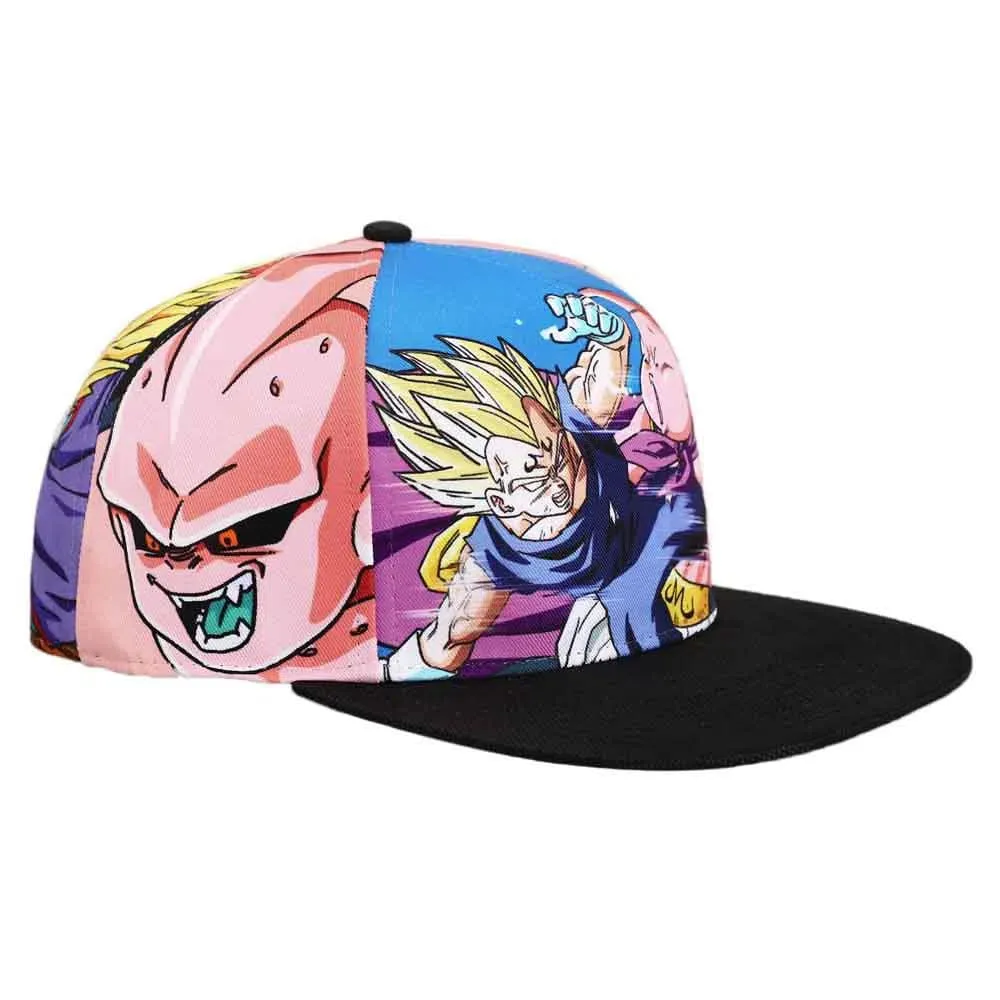 Dragon Ball Z - Buu Saga Snapback Hat (Sublimated, Flat Bill) - Bioworld