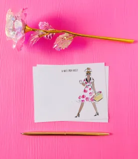 Fashionista Personalized Stationery Set