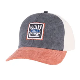 Ford Trucks Built Ford Tough Vintage Patch Snapback Hat