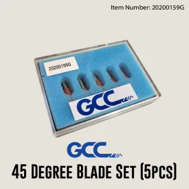 GCC 45 Degree 5 pieces Blade Set (#20200159G)