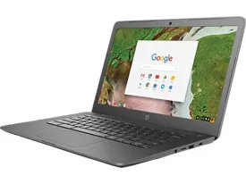 HP Chromebook 14-ca043cl 14" Full-HD Anti-Glare Display: Intel Celeron N3350 4GB/32GB eMMC WiFi BT Cam Chrome OS (Chalkboard Gray) (Renewed)