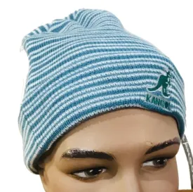 Kangol - Slouch Beanie - Unisex - Green   White Stripes