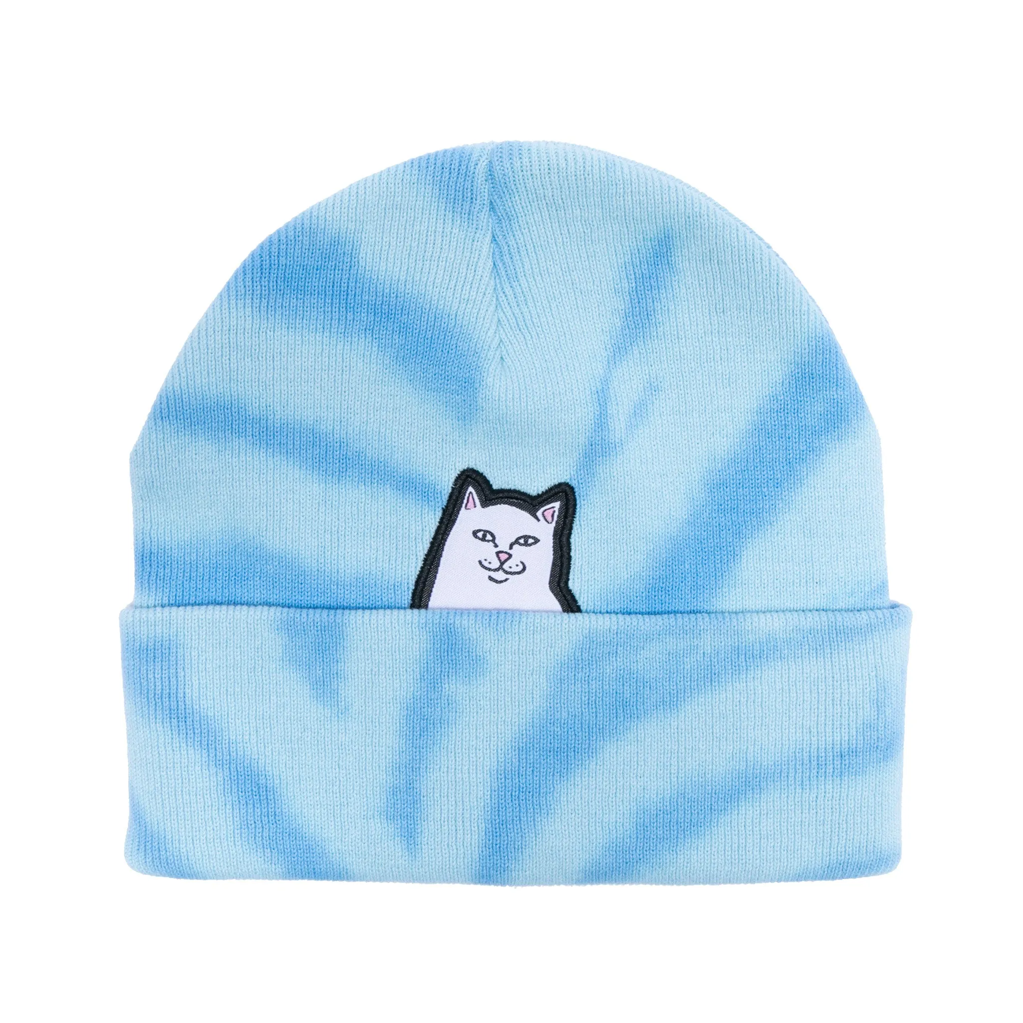 Lord Nermal Beanie (Light Blue Tie Dye)