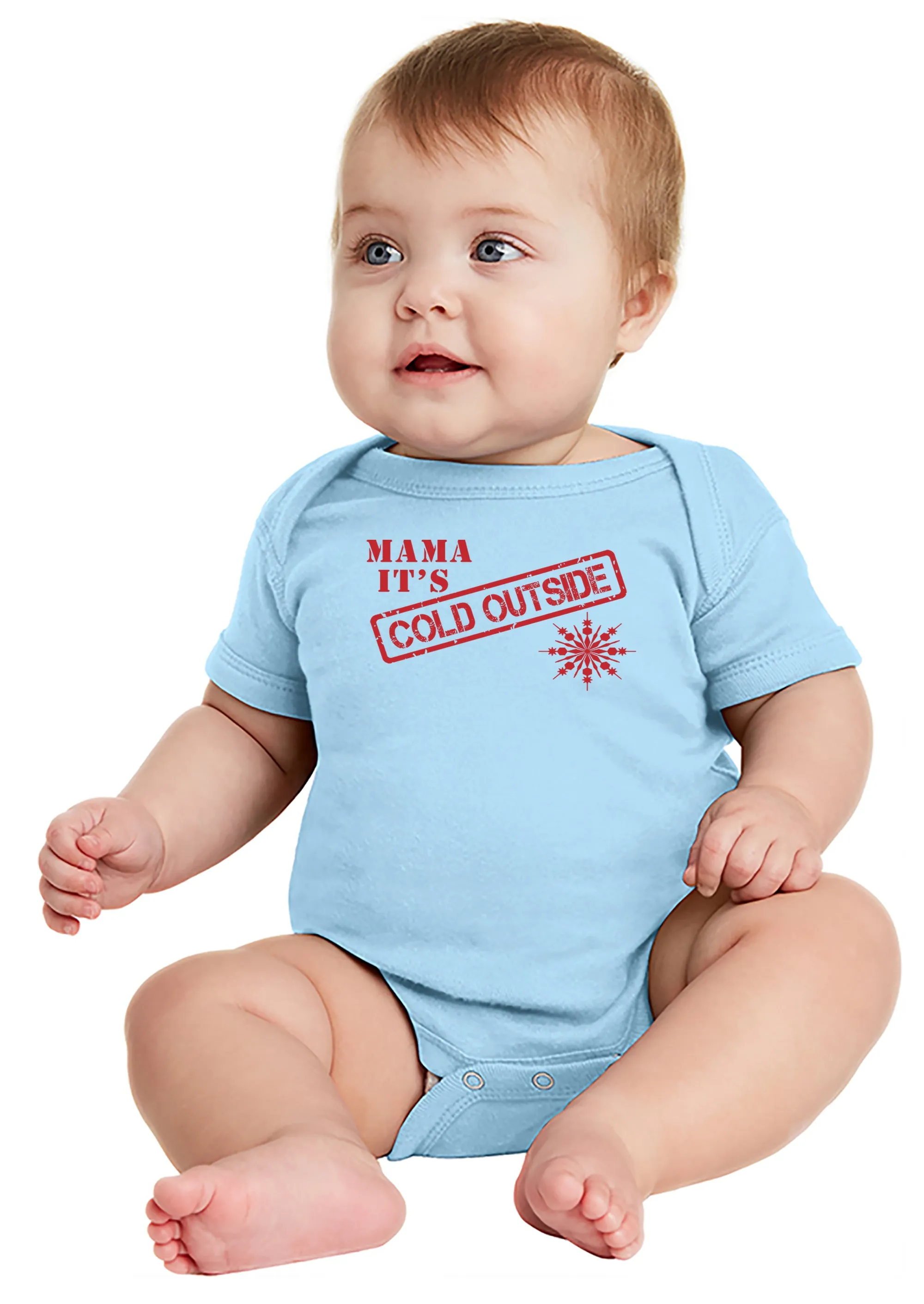 Mama - It's Cold Outside! Baby Bodysuit