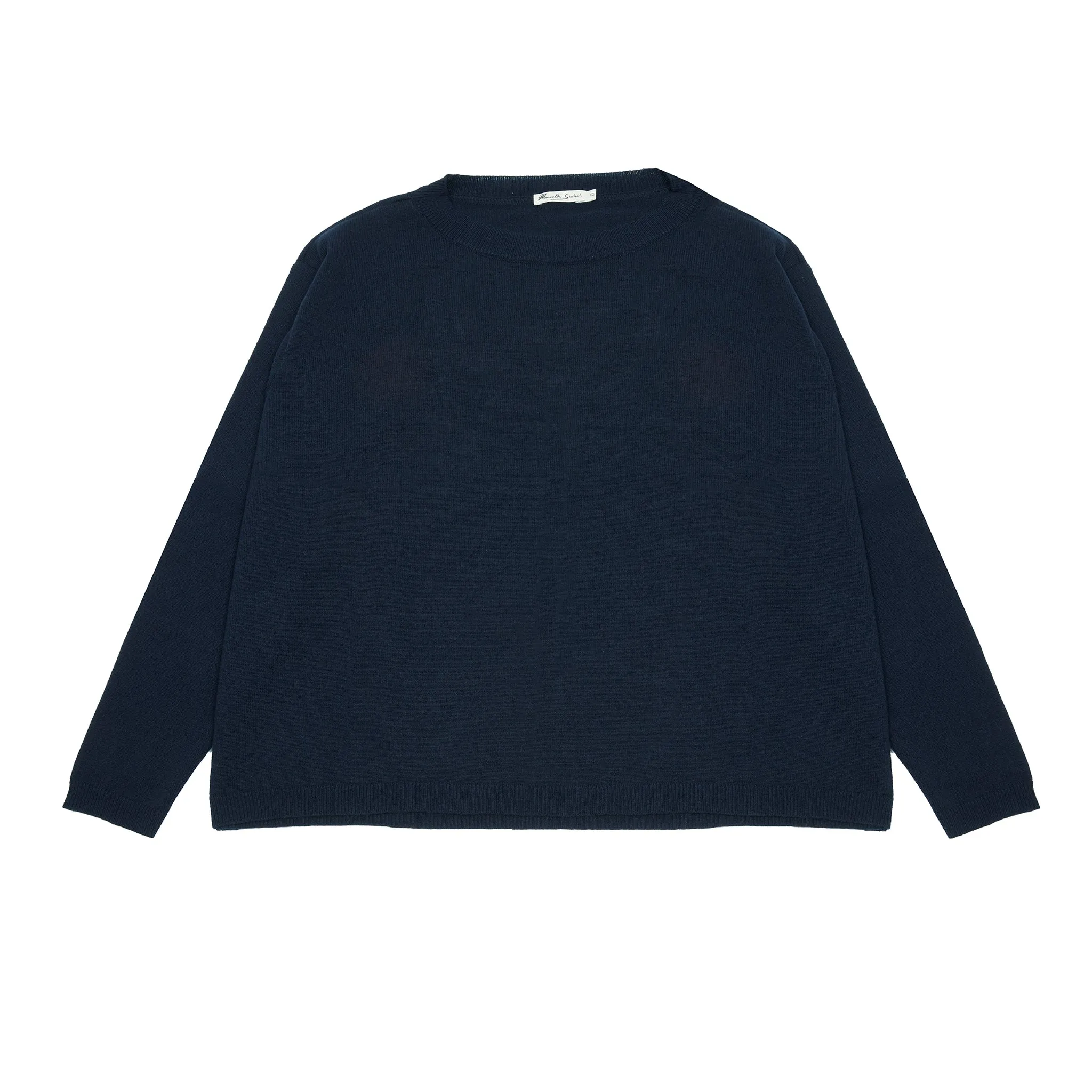 Manuelle Guibal Ashic Cashmere Sweater in Indigo Night