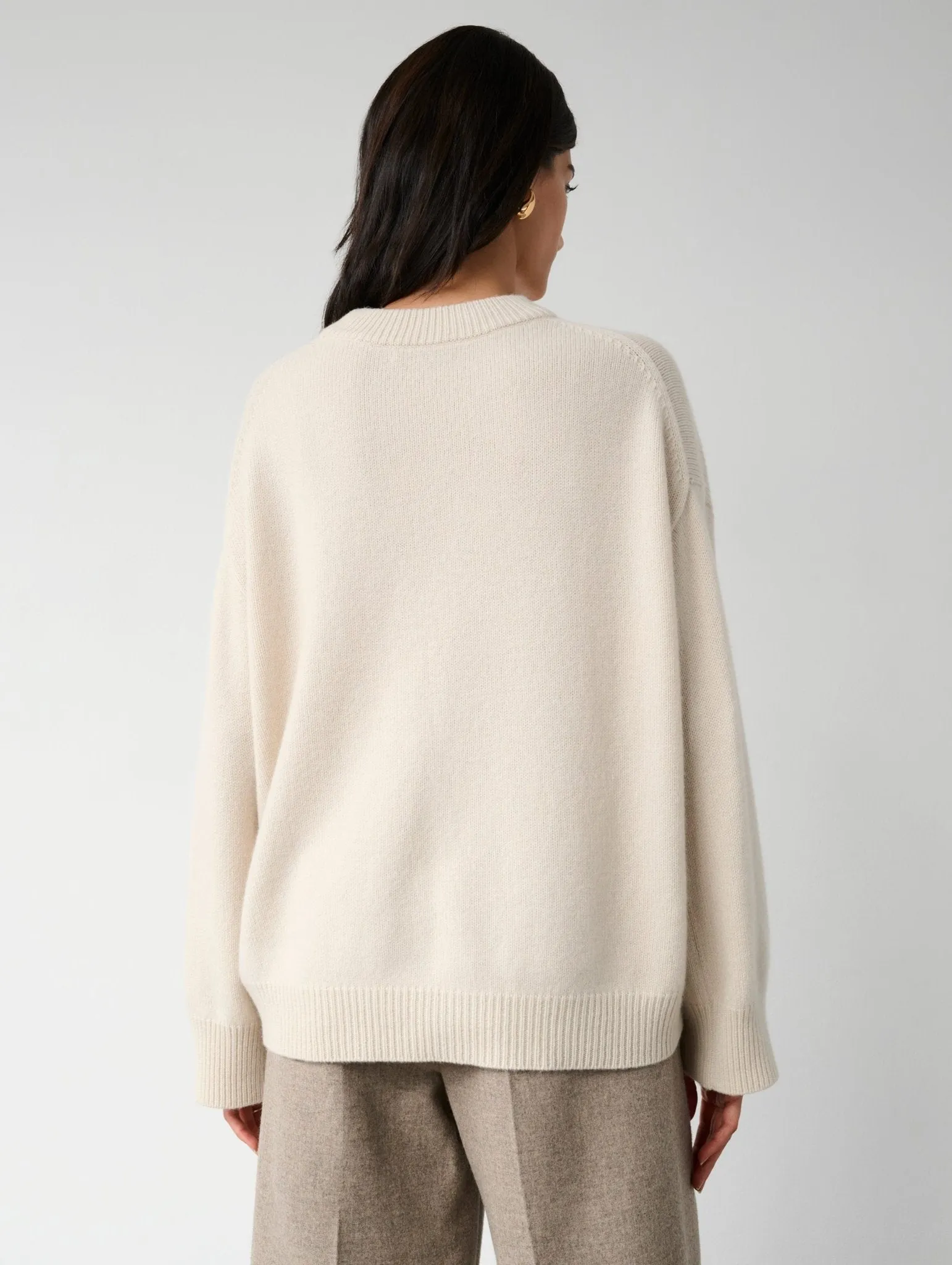 Merino Cashmere Cozy Crewneck