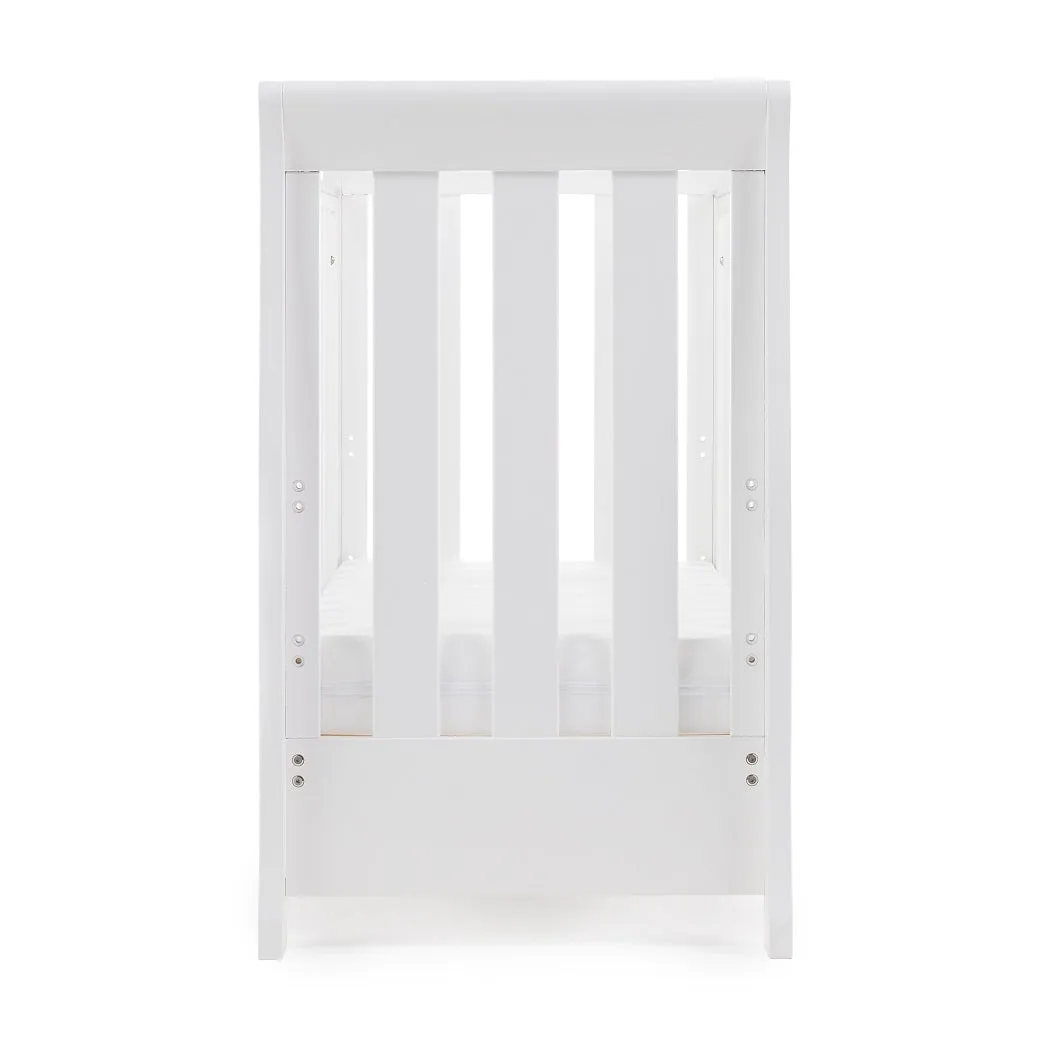 Obaby Stamford Space Saver Cot (White)