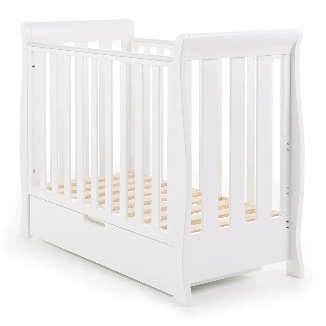 Obaby Stamford Space Saver Cot (White)