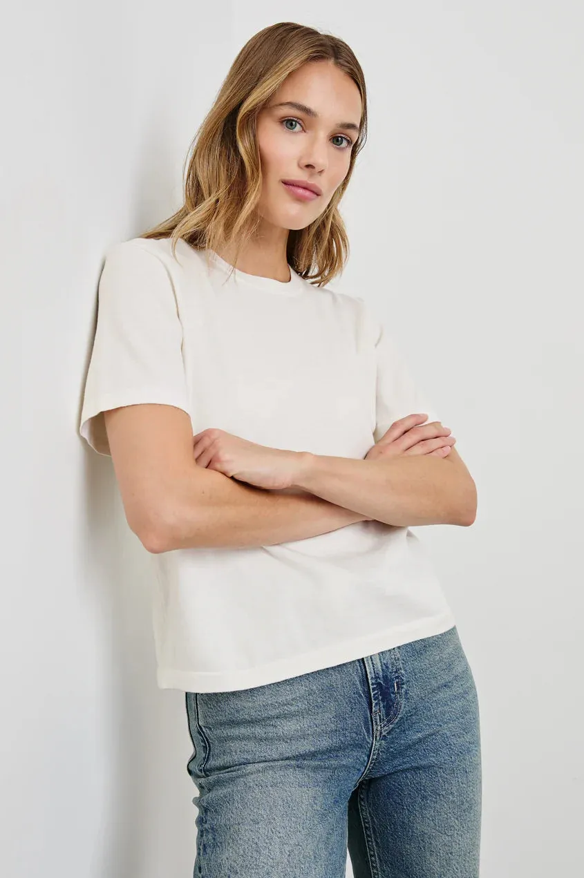 Rails Cotton Cashmere Tee White