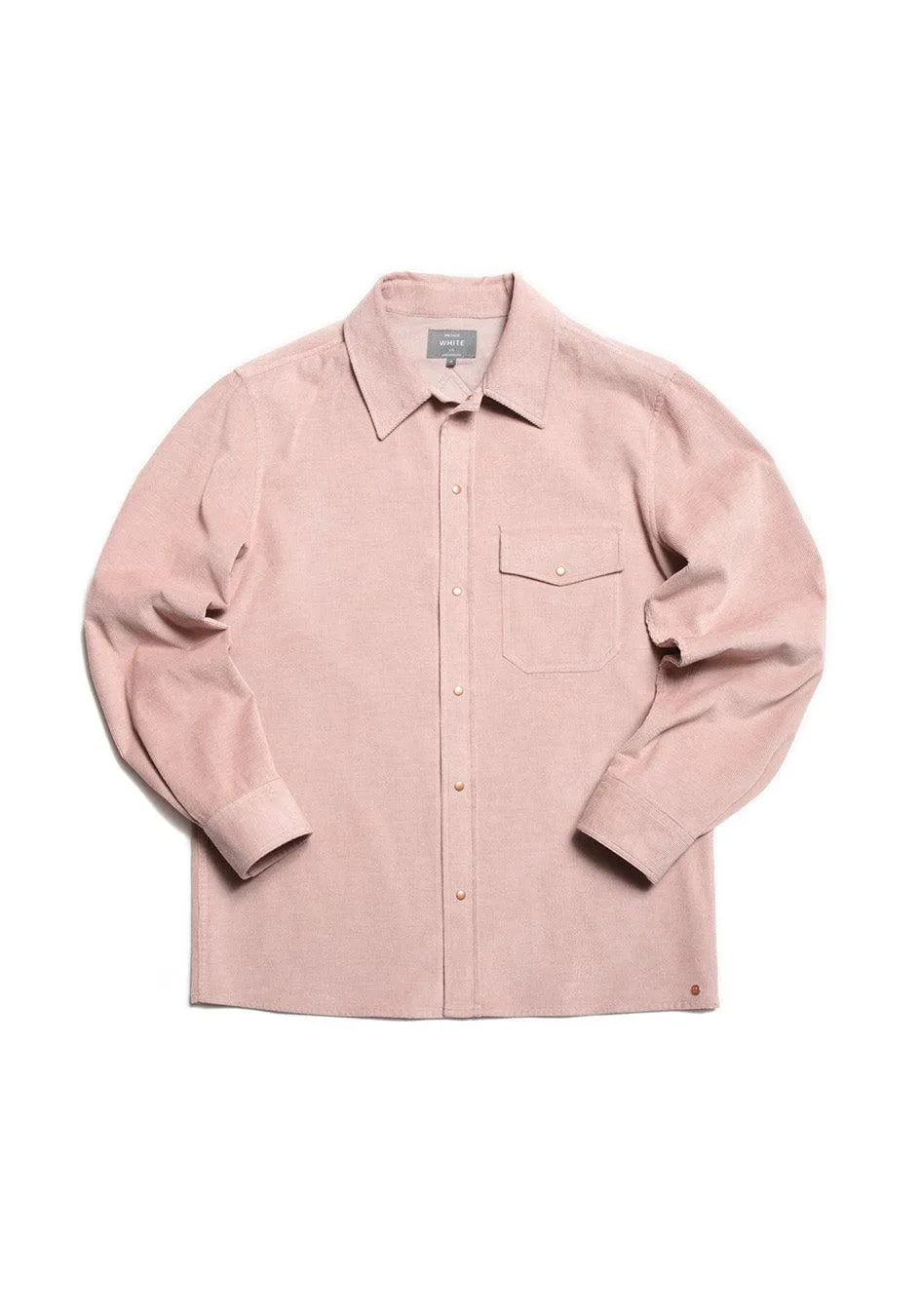 The Cord Studded Overshirt