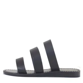 Trigg Leather Slides