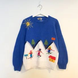 Winter Ski Handmade Sweater